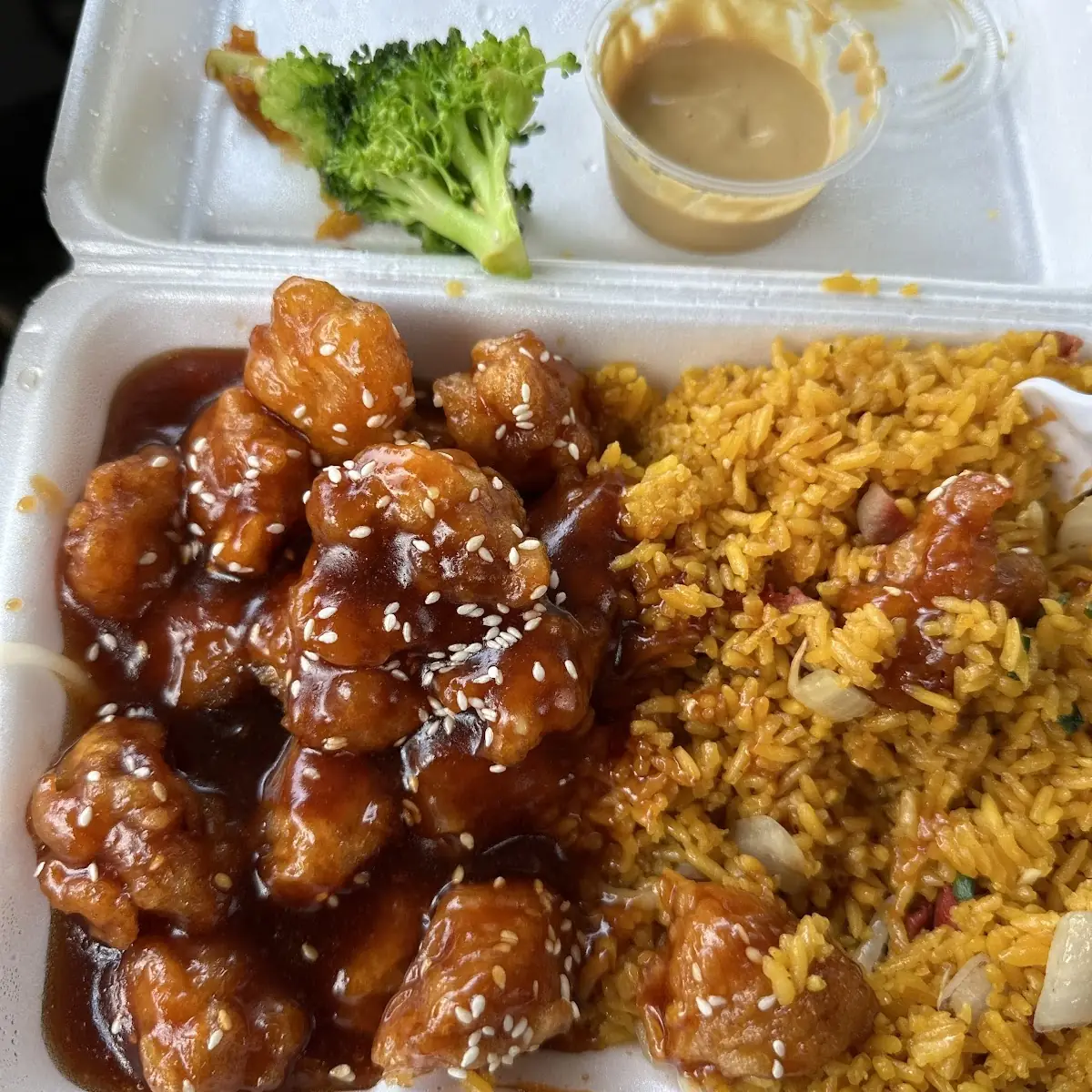 sesame chicken 芝麻鸡